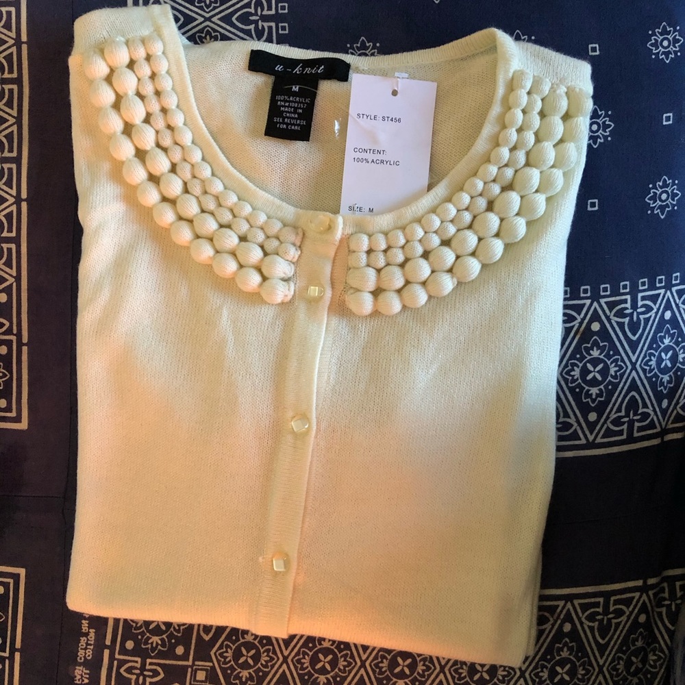 U-Knit Open Knit Sweater